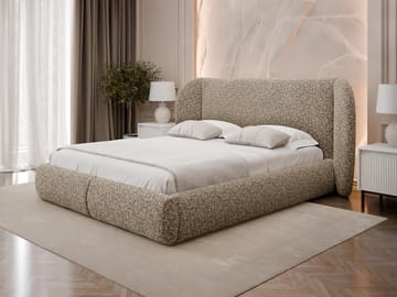 Riona Sengeramme 160x200 cm - Beige - Møbler - Senge - Sengeramme & sengestel