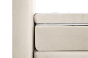 Royal Velvet komplet sengepakke 160x200 cm - Beige med lave guldben - Møbler - Senge - Komplet sengepakke