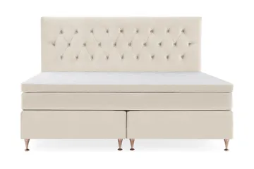 Med sengegavl - Beige
