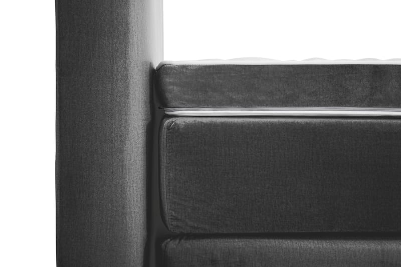 Royal Velvet kontinentalseng 210x210 cm - Mørkegrå - Møbler - Senge - Komplet sengepakke