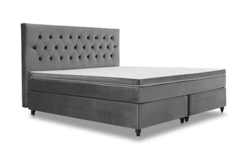 Royal Velvet kontinentalseng 210x210 cm - Mørkegrå - Møbler - Senge - Komplet sengepakke
