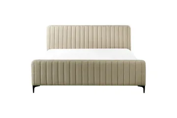 Sängram Beige, Svart 180x200 - Møbler - Senge - Sengeramme & sengestel