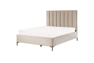 Sängram Beige 160x200 - Møbler - Senge - Seng med opbevaring