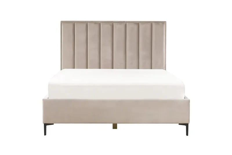 Sängram Beige 160x200 - Møbler - Senge - Seng med opbevaring