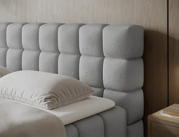 Sabeno sengepakke Bubblig kontinentalseng med opbevaring 140x200 cm - Calmora 04 - Møbler - Senge - Kontinentalsenge