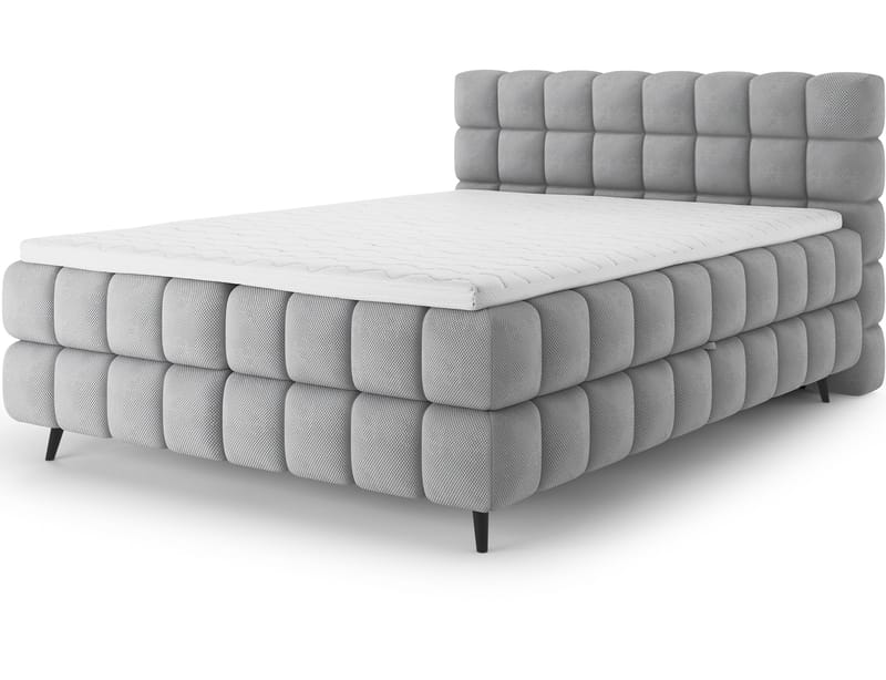 Sabeno sengepakke Bubblig kontinentalseng med opbevaring 140x200 cm, Calmora 04