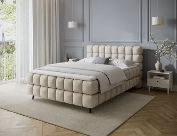 Sabeno sengepakke Bubblig kontinentalseng med opbevaring 140x200 cm - Royal 18 - Møbler - Senge - Kontinentalsenge