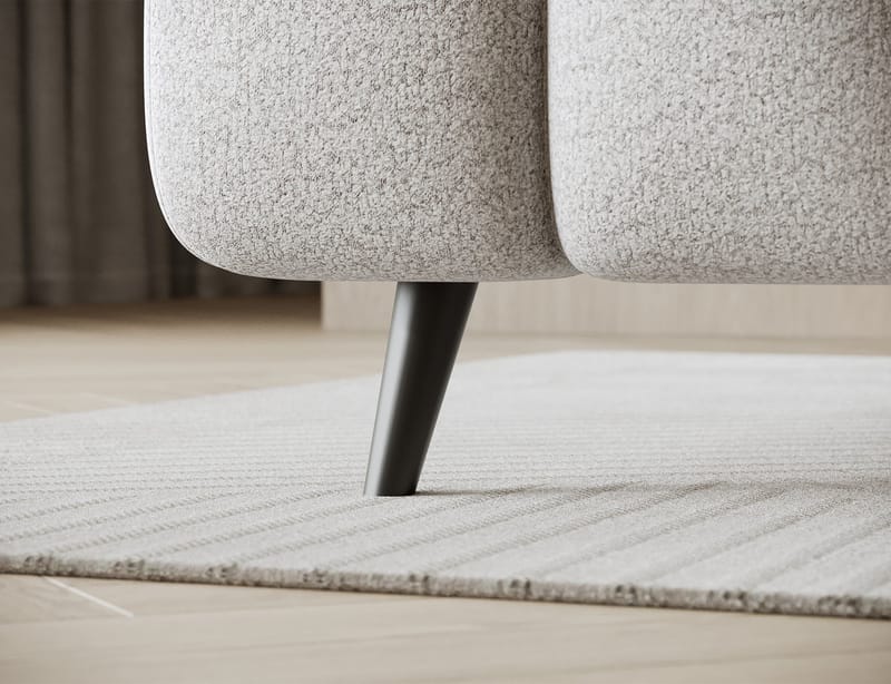 Sabeno sengepakke Bubblig kontinentalseng med opbevaring 140x200 cm - sort - Møbler - Senge - Kontinentalsenge