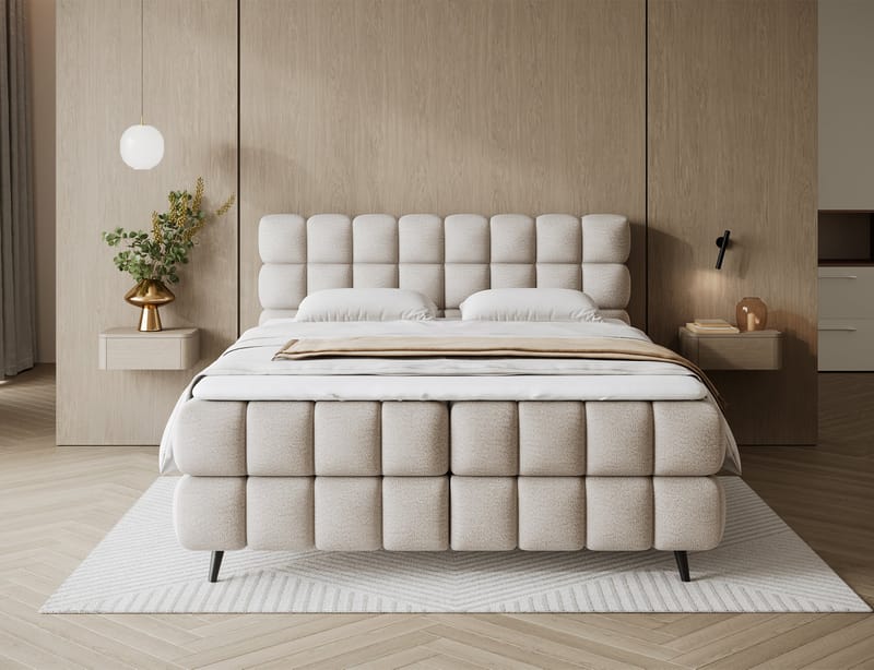 Sabeno sengepakke Bubblig kontinentalseng med opbevaring 180x200 cm - Royal 18 - Møbler - Senge - Kontinentalsenge