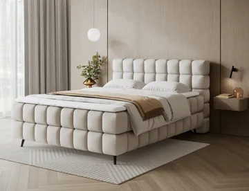 Sabeno sengepakke Bubblig kontinentalseng med opbevaring 180x200 cm - Royal 18 - Møbler - Senge - Kontinentalsenge