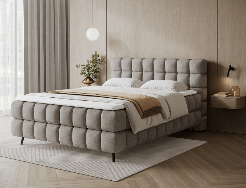 Sabeno sengepakke Bubblig kontinentalseng med opbevaring 180x200 cm - Royal 20 - Møbler - Senge - Kontinentalsenge