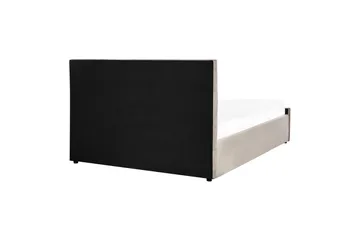 Saleux Sengeramme 140x200 cm - Taupe - Møbler - Senge - Sengeramme & sengestel