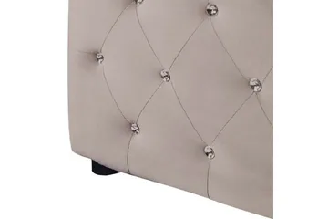 Saleux Sengeramme 140x200 cm - Taupe - Møbler - Senge - Sengeramme & sengestel