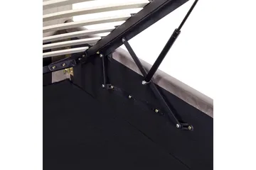 Saleux Sengeramme 140x200 cm - Taupe - Møbler - Senge - Sengeramme & sengestel