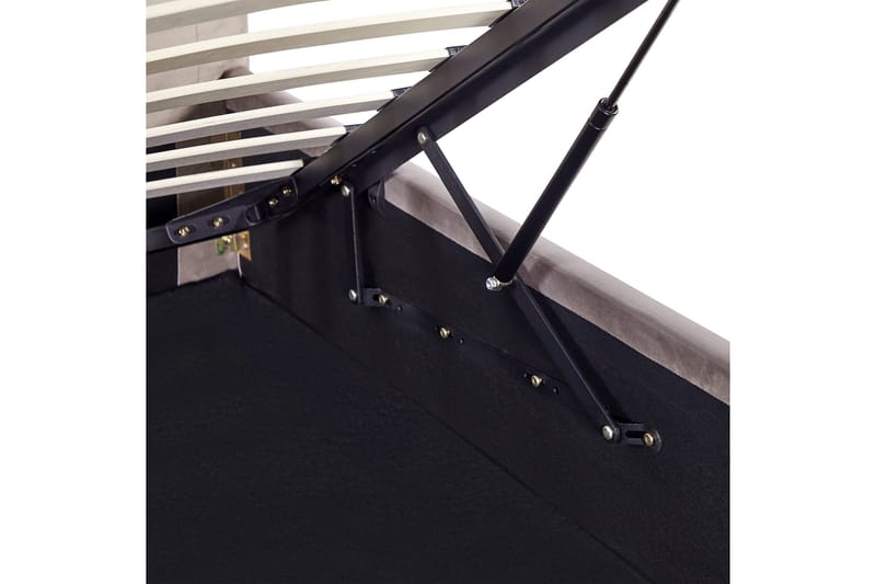 Saleux Sengeramme 140x200 cm - Taupe - Møbler - Senge - Sengeramme & sengestel