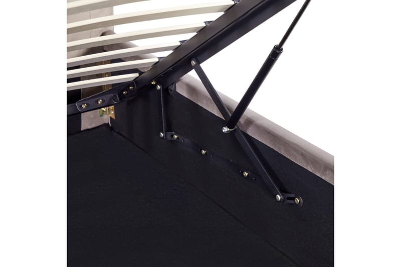 Saleux Sengeramme 140x200 cm - Taupe - Møbler - Senge - Sengeramme & sengestel