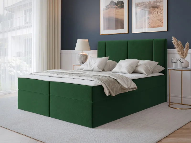 Salricus Kontinentalseng 180x200 cm med Opbevaring - Møbler - Senge - Kontinentalsenge