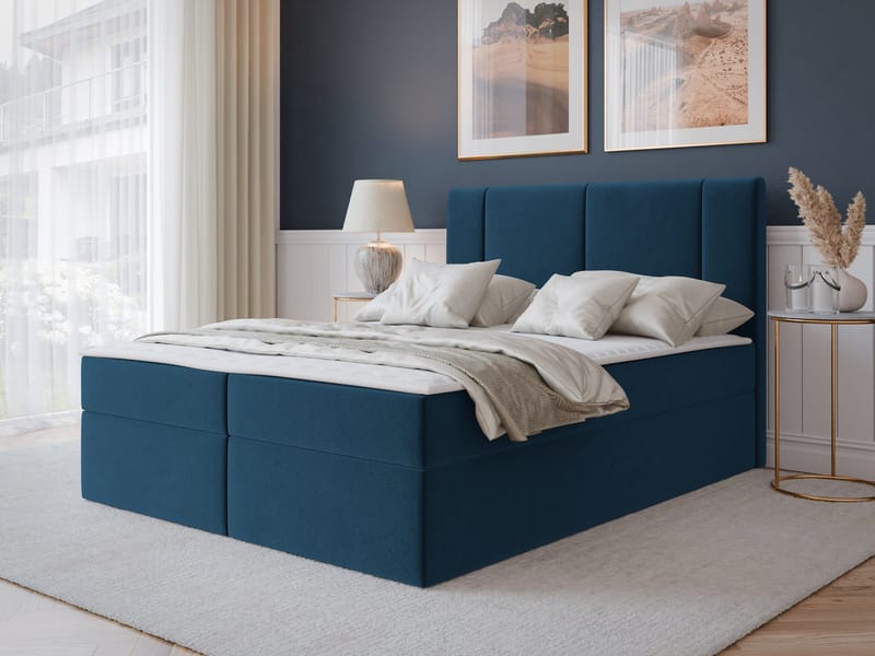 Salricus Kontinentalseng 180x200 cm med Opbevaring - Møbler - Senge - Kontinentalsenge