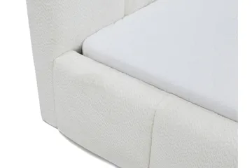 Salvenor Sengeramme med Opbevaring 90x200 cm - Beige - Møbler - Senge - Sengeramme & sengestel