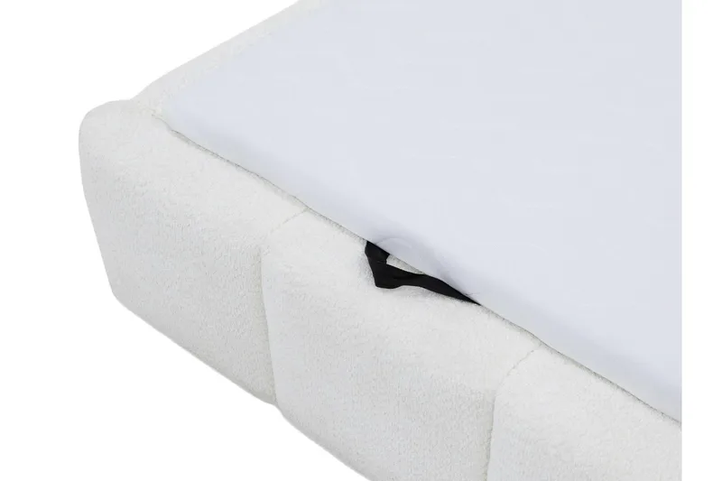 Salvenor Sengeramme med Opbevaring 90x200 cm - Beige - Møbler - Senge - Sengeramme & sengestel