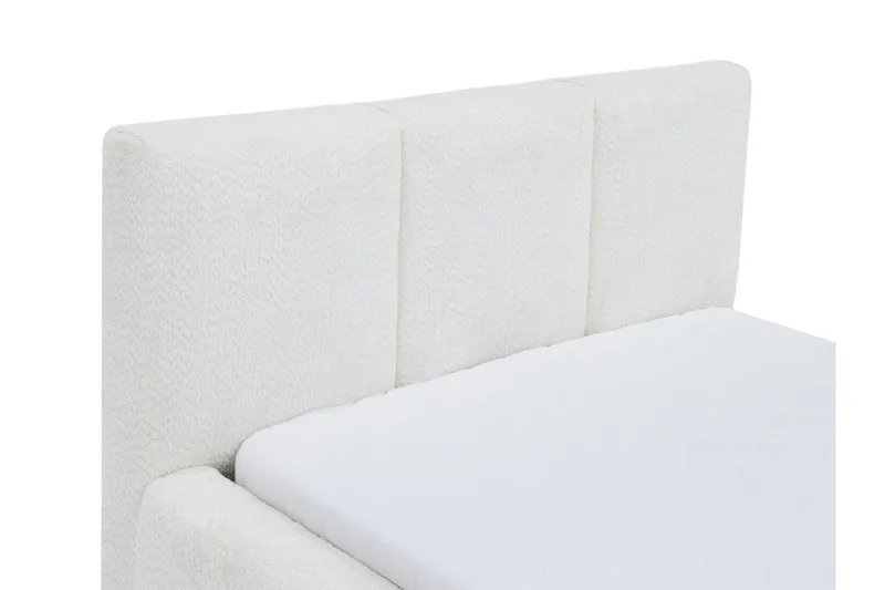 Salvenor Sengeramme med Opbevaring 90x200 cm - Beige - Møbler - Senge - Sengeramme & sengestel