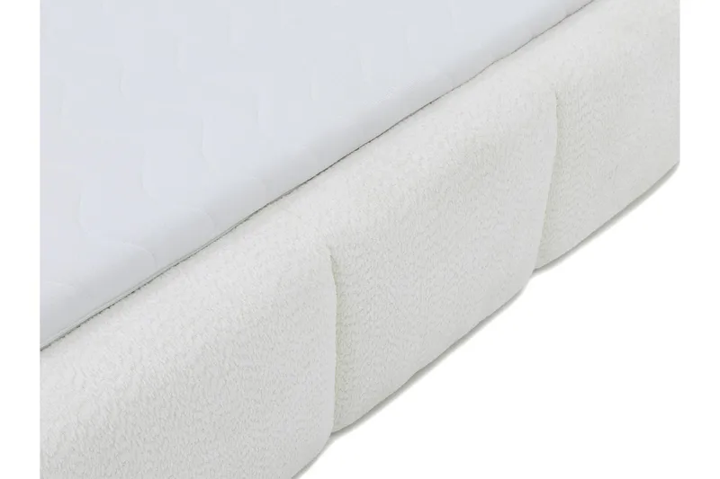 Salvenor Sengeramme med Opbevaring 90x200 cm - Beige - Møbler - Senge - Sengeramme & sengestel
