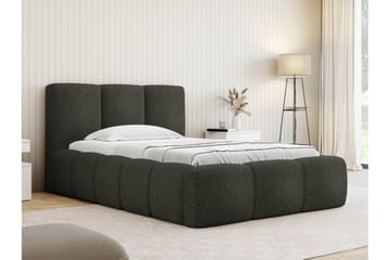 Salvenor Sengeramme med Opbevaring 90x200 cm - Grå - Møbler - Senge - Sengeramme & sengestel