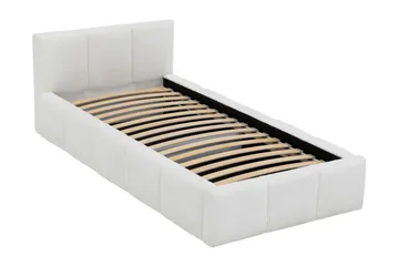 Salvenor Sengeramme med Opbevaring 90x200 cm - Grå - Møbler - Senge - Sengeramme & sengestel