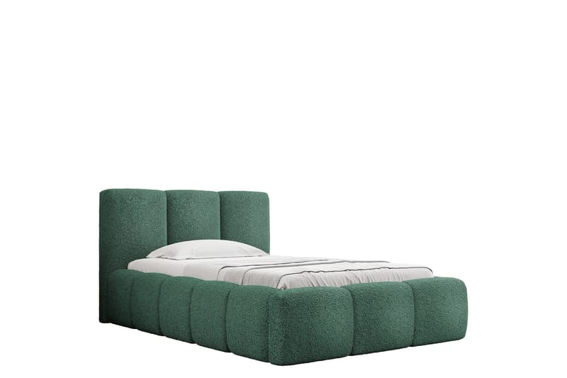 Salvenor Sengeramme med Opbevaring 90x200 cm - Grøn - Møbler - Senge - Sengeramme & sengestel