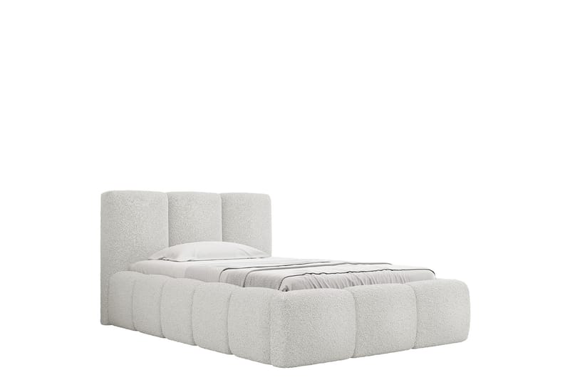 Salvenor Sengeramme med Opbevaring 90x200 cm, Hvid