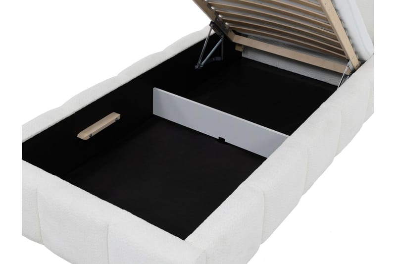 Salvenor Sengeramme med Opbevaring 90x200 cm - Rosa - Møbler - Senge - Sengeramme & sengestel