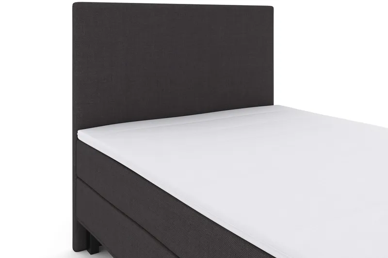 Select No 1 Komplet Sengepakke 120x200 - Mørkegrå/Sort - Møbler - Senge - Komplet sengepakke