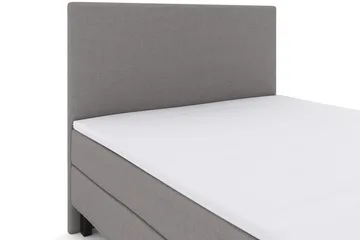 Select No 1 Komplet Sengepakke 140x200 - Lysegrå/Sort - Møbler - Senge - Komplet sengepakke