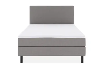 Select No 1 Komplet Sengepakke 140x200 - Lysegrå/Sort - Møbler - Senge - Komplet sengepakke