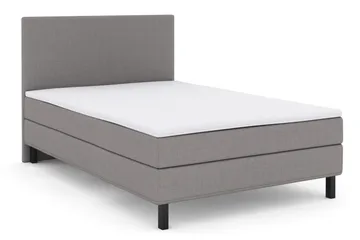 Select No 1 Komplet Sengepakke 140x200 - Lysegrå/Sort - Møbler - Senge - Komplet sengepakke