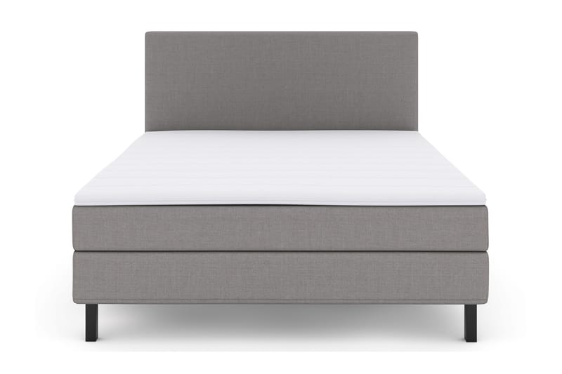 Select No 1 Komplet Sengepakke 160x200 - Lysegrå/Sort - Møbler - Senge - Komplet sengepakke