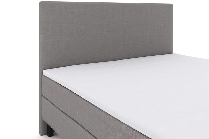 Select No 1 Komplet Sengepakke 160x200 - Lysegrå/Sort - Møbler - Senge - Komplet sengepakke