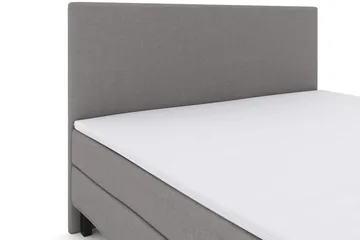 Select No 1 Komplet Sengepakke 180x200 - Lysegrå/Sort - Møbler - Senge - Komplet sengepakke