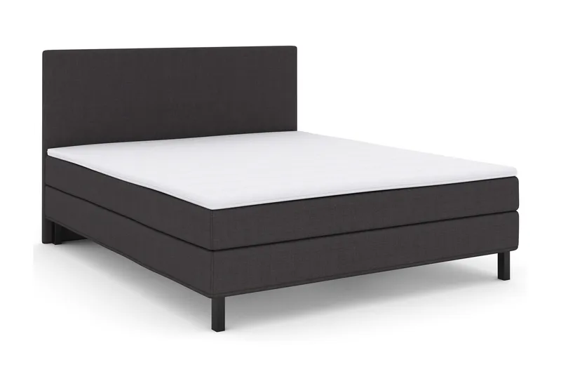 Select No 1 Komplet Sengepakke 180x200 - Mørkegrå/Sort - Møbler - Senge - Komplet sengepakke