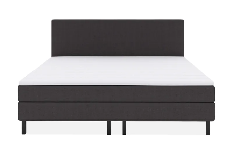 Select No 1 Komplet Sengepakke 210x210, Mørkegrå/Sort