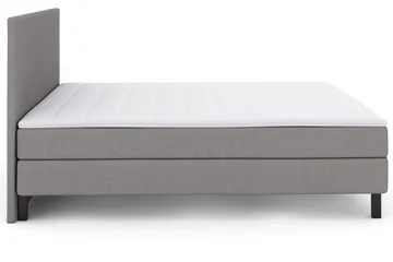 Select No 2 Komplet Sengepakke 180x200 - Lysegrå/Sort - Møbler - Senge - Komplet sengepakke