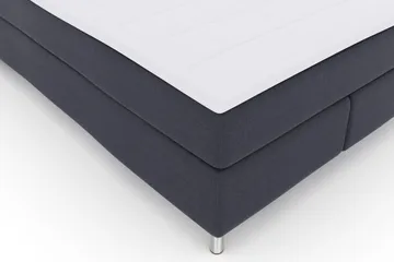 Select No 3 Komplet Sengepakke 140x200 Fast - Blå/Metal - Møbler - Senge - Komplet sengepakke