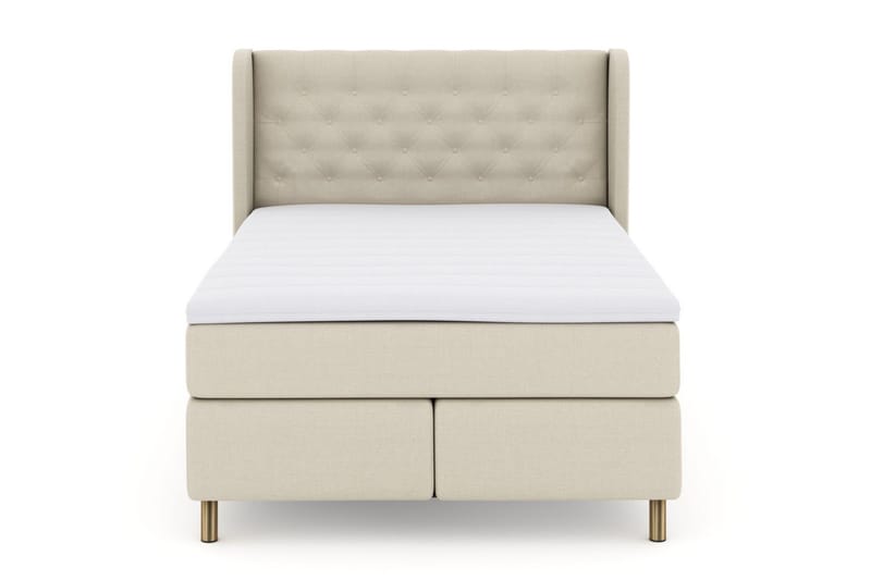 Select No 3 Komplet Sengepakke 140x200 Fast/Medium, Beige/Kobber