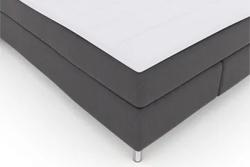 Select No 3 Komplet Sengepakke 140x200 Fast/Medium - Mørkegrå/Metal - Møbler - Senge - Komplet sengepakke
