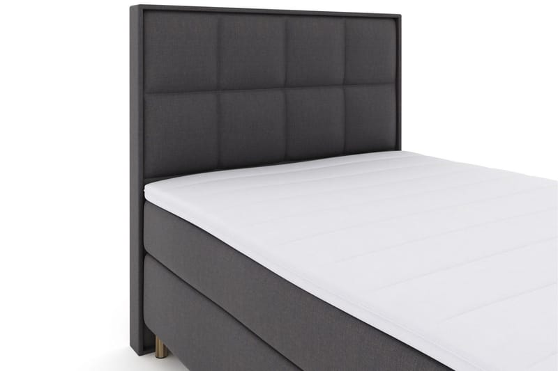 Select No 3 Komplet Sengepakke 140x200 Medium - Mørkegrå/Kobber - Møbler - Senge - Komplet sengepakke