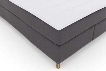 Select No 3 Komplet Sengepakke 140x200 Medium - Mørkegrå/Kobber - Møbler - Senge - Komplet sengepakke