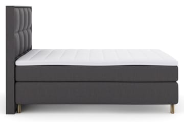 Select No 3 Komplet Sengepakke 140x200 Medium - Mørkegrå/Kobber - Møbler - Senge - Komplet sengepakke
