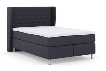 Select No 3 Komplet Sengepakke 160x200 Fast - Blå/Metal - Møbler - Senge - Komplet sengepakke