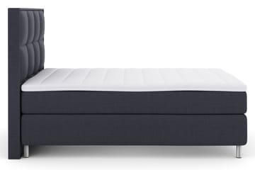 Select No 3 Komplet Sengepakke 160x200 Fast/Medium - Blå/Metal - Møbler - Senge - Komplet sengepakke