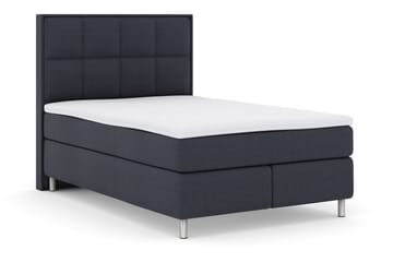 Select No 3 Komplet Sengepakke 160x200 Fast/Medium - Blå/Metal - Møbler - Senge - Komplet sengepakke